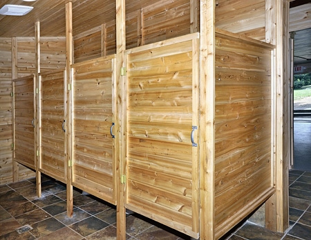 toilet stalls