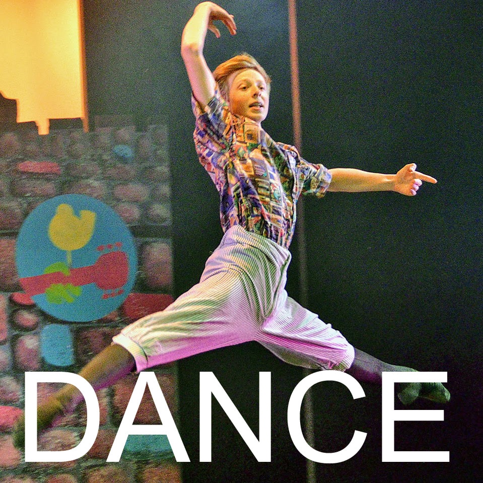 Dancer performing a modern routine on stage.