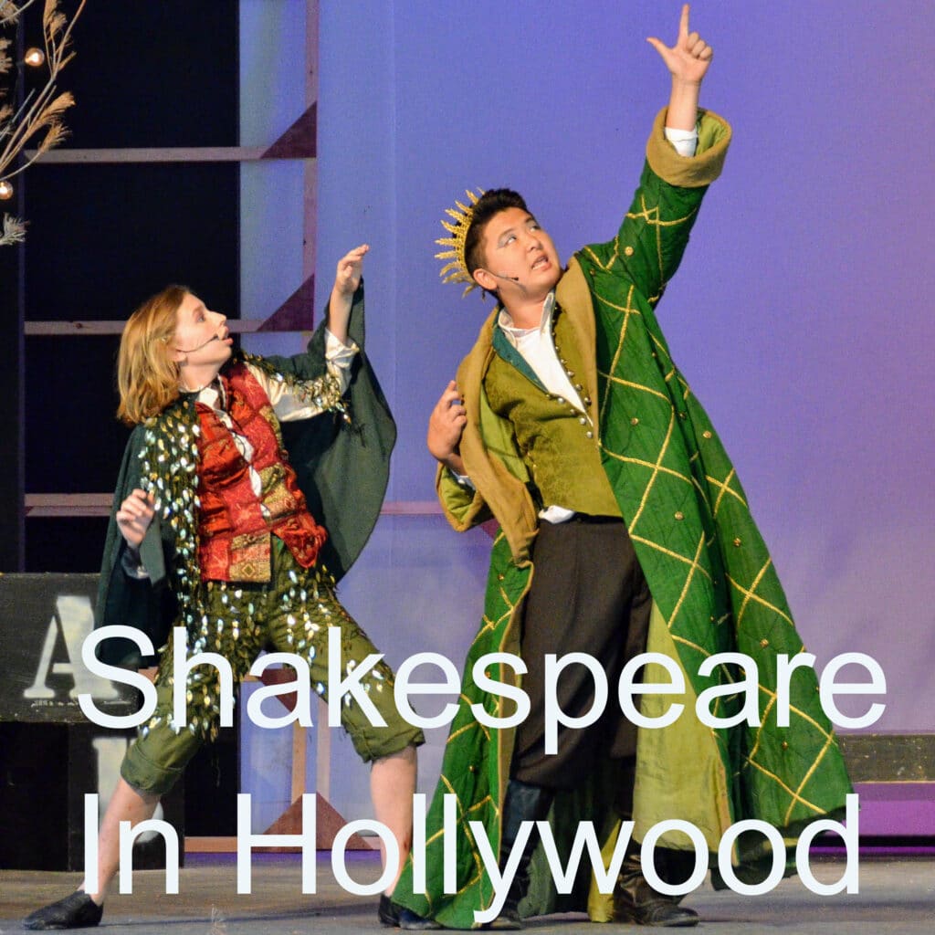 Long Lake Camp theater show – Shakespeare in Hollywood.