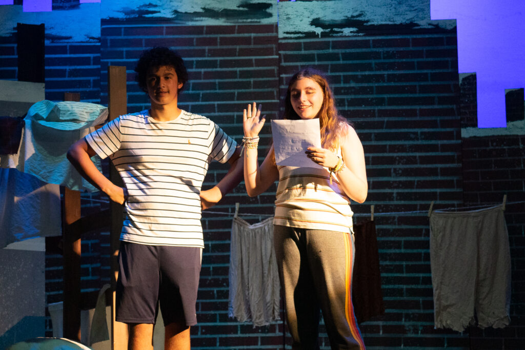 Long Lake Camp for the Arts performance snapshot from Annie