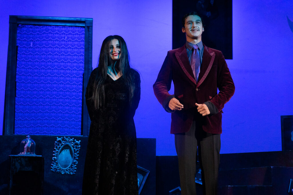 Addams Family character scene done by Long Lake Camp for the Arts