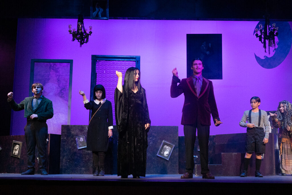Long Lake Camp for the Arts theater workshop presenting Addams Family