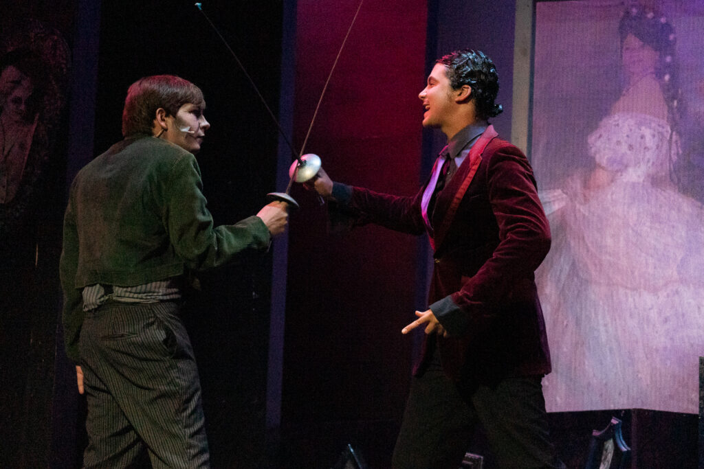 Long Lake Camp for the Arts summer theater performing Addams Family