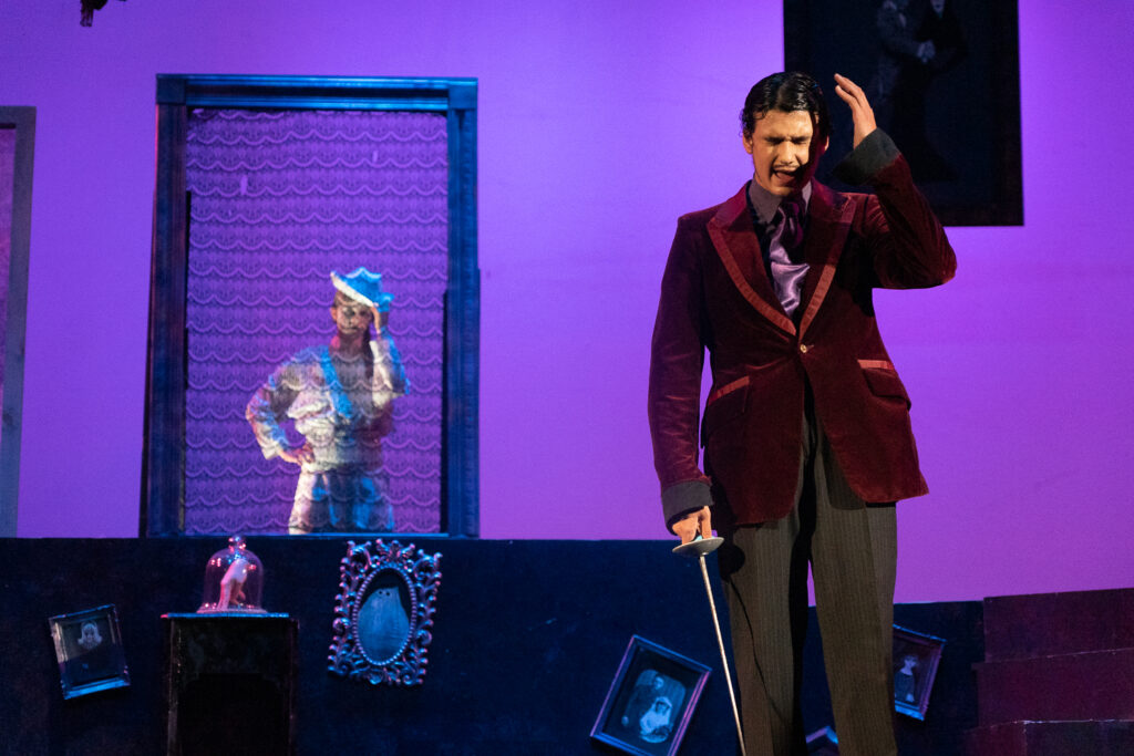 Addams Family youth theater at Long Lake Camp for the Arts