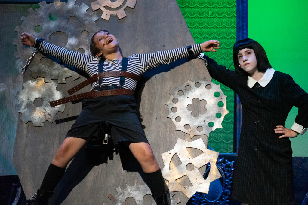 Addams Family summer camp performance at Long Lake Camp for the Arts