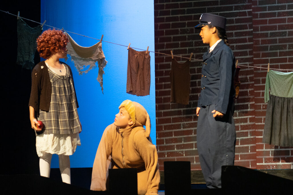 Annie musical performance at Long Lake Camp for the Arts