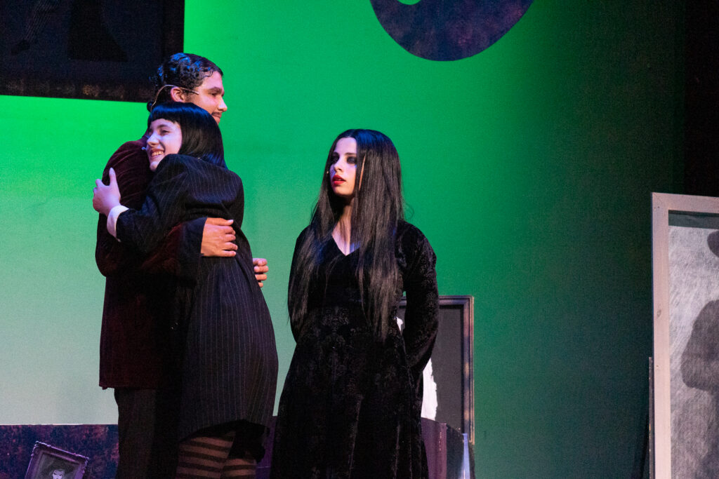 Addams Family character scene done by Long Lake Camp for the Arts