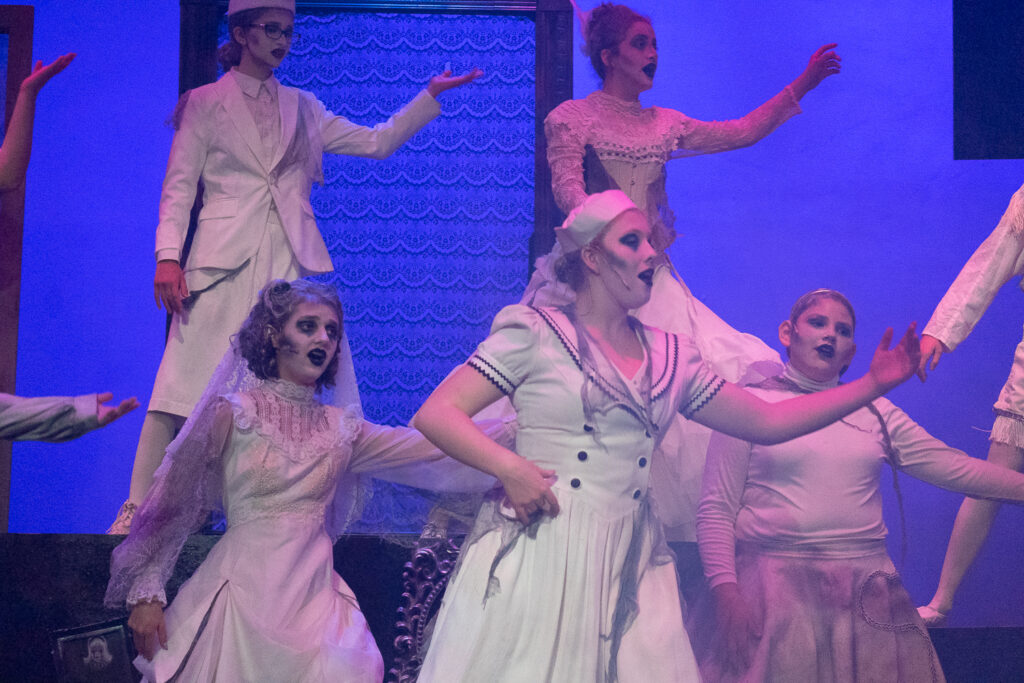 Addams Family musical duet performed at Long Lake Camp for the Arts