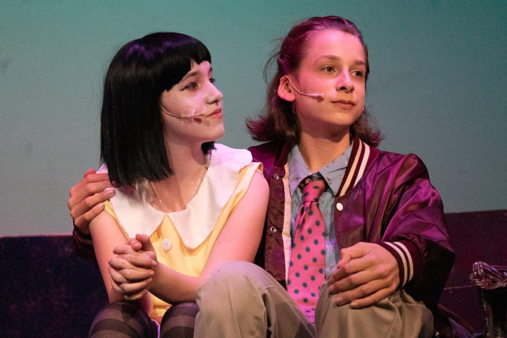 Addams Family show performed by young actors at Long Lake Camp for the Arts