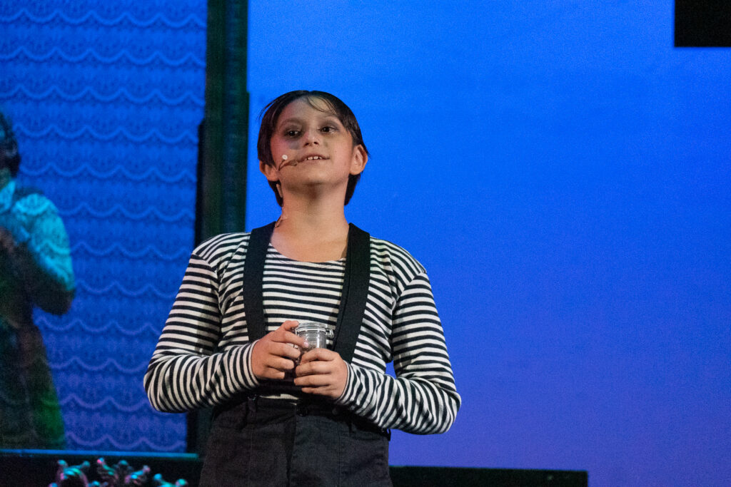 Addams Family onstage scene at Long Lake Camp for the Arts