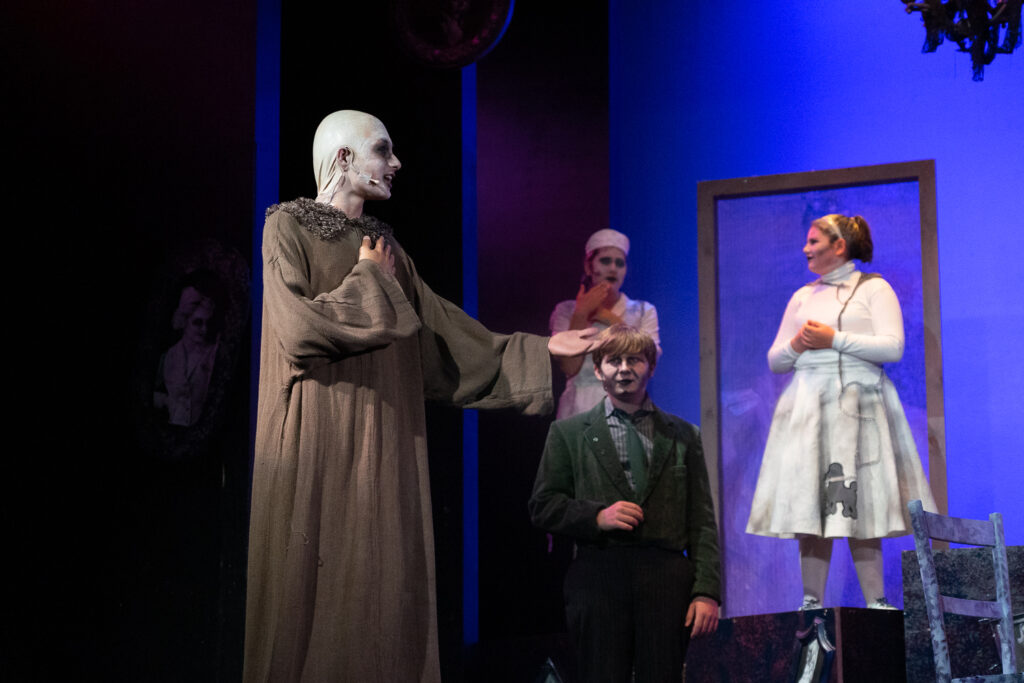 Addams Family scene acted by Long Lake Camp for the Arts campers