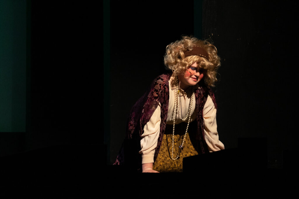 Annie stage moment at Long Lake Camp for the Arts