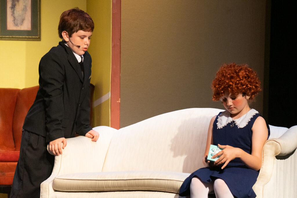 Annie theater production at Long Lake Camp for the Arts
