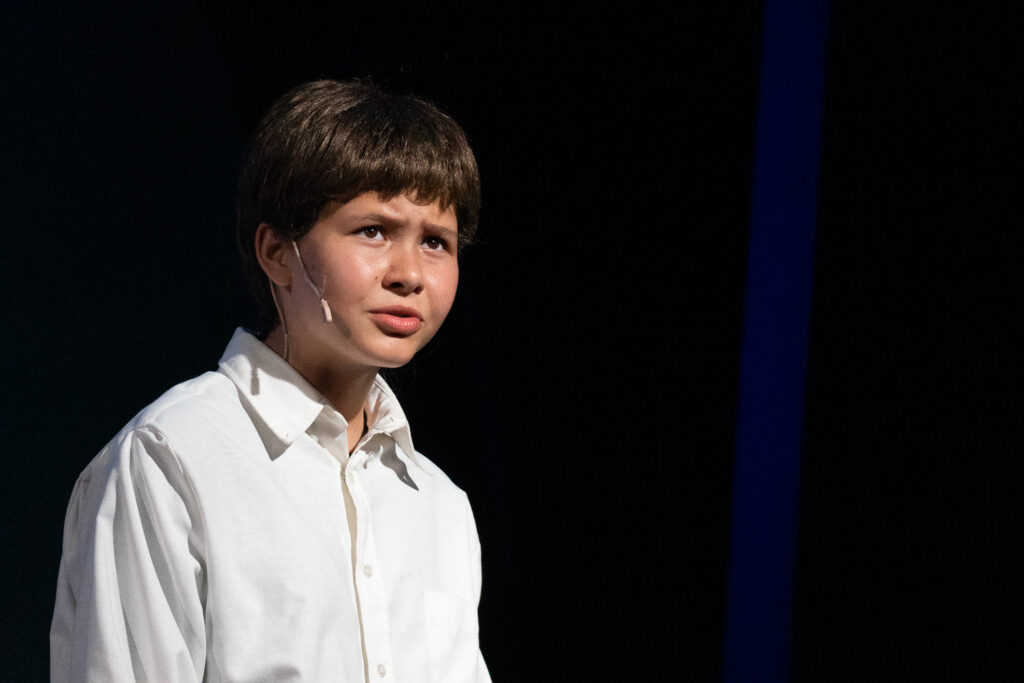 Addams Family show performed by young actors at Long Lake Camp for the Arts