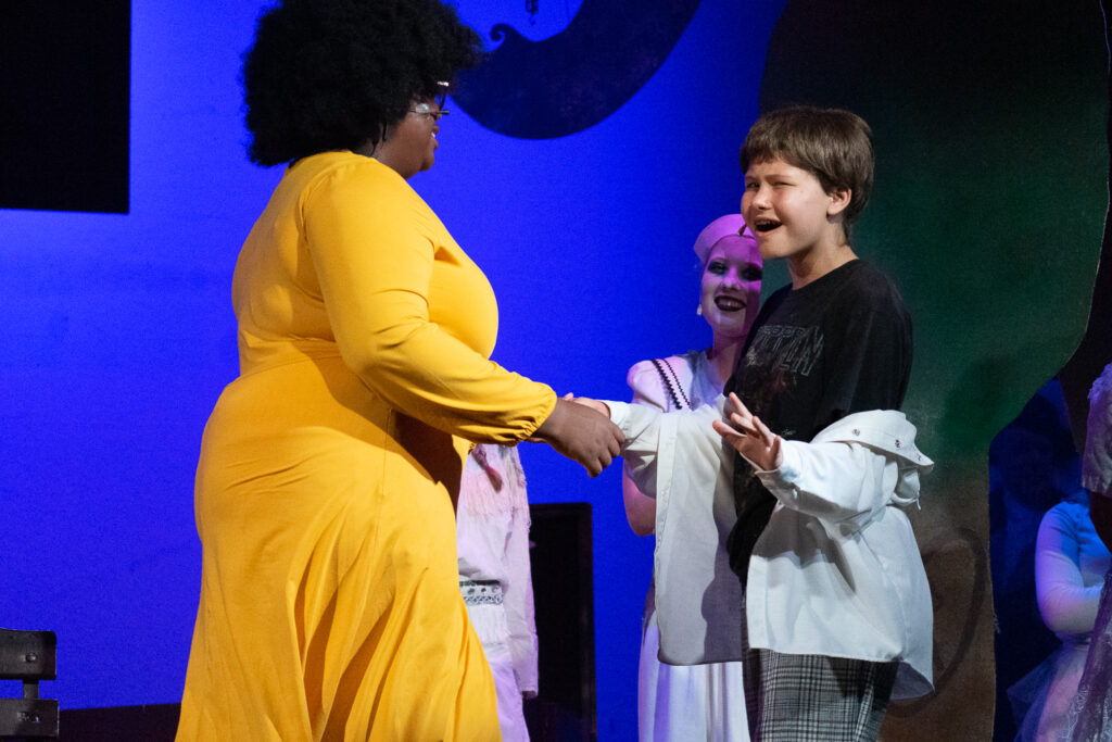 Addams Family theatrical performance by Long Lake Camp for the Arts campers