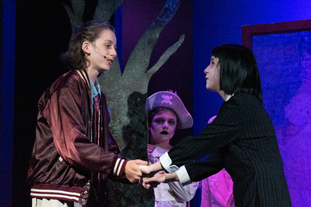 Addams Family moment captured at Long Lake Camp for the Arts