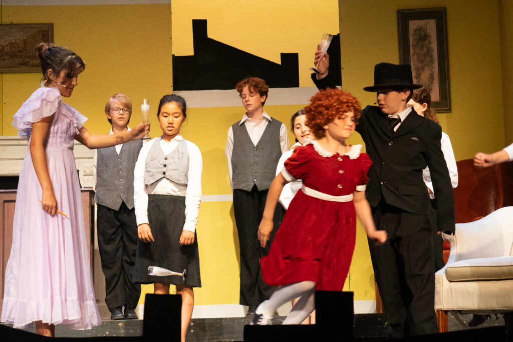 Annie character scene presented at Long Lake Camp for the Arts