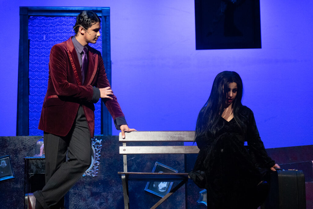 Addams Family stage production created at Long Lake Camp for the Arts