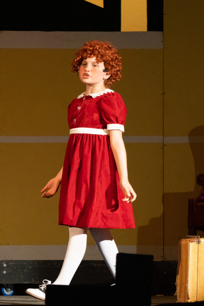 Long Lake Camp for the Arts youth cast performing Annie