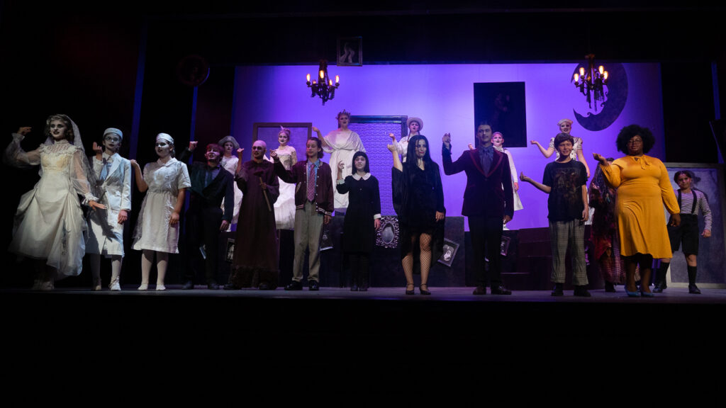 Long Lake Camp for the Arts theater group presenting Addams Family