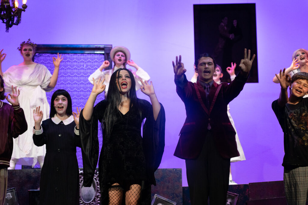 Addams Family scene performed at Long Lake Camp for the Arts