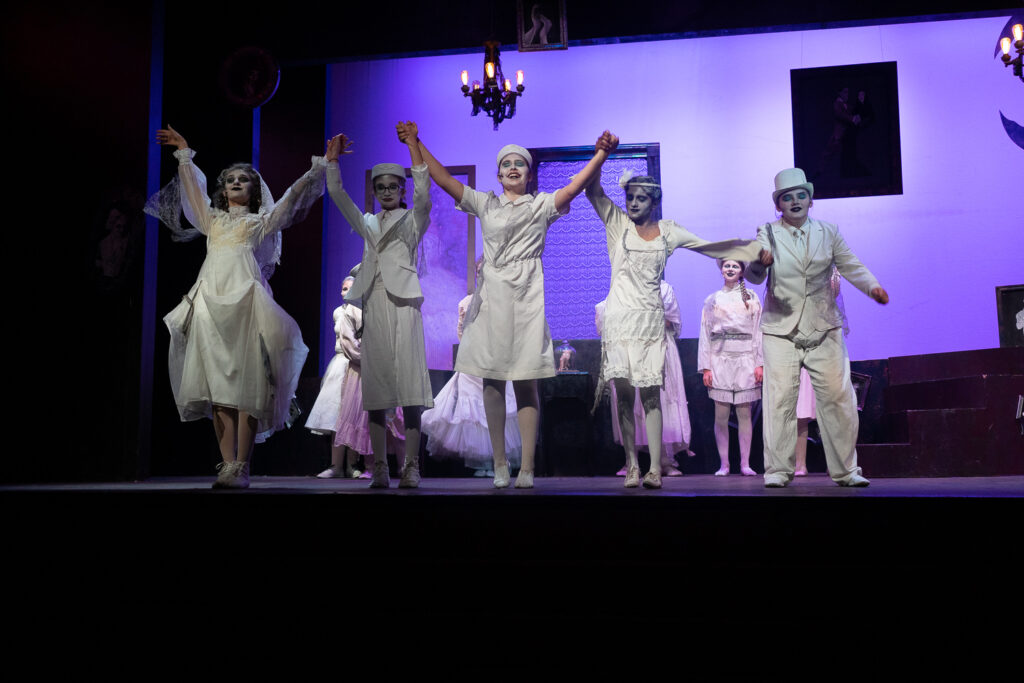 Addams Family production put on by Long Lake Camp for the Arts