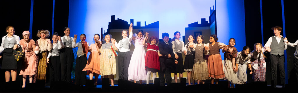 Annie musical performance at Long Lake Camp for the Arts