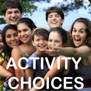 Arts Camp Activity List