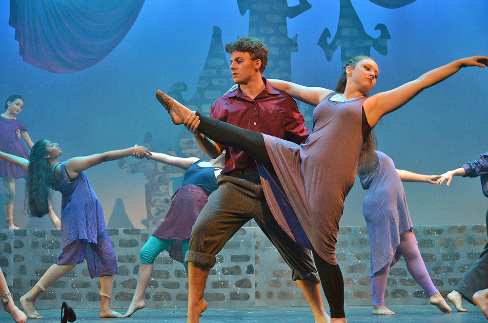 teenagers-dance – Long Lake Camp For The Arts Two teenagers in a dance pose