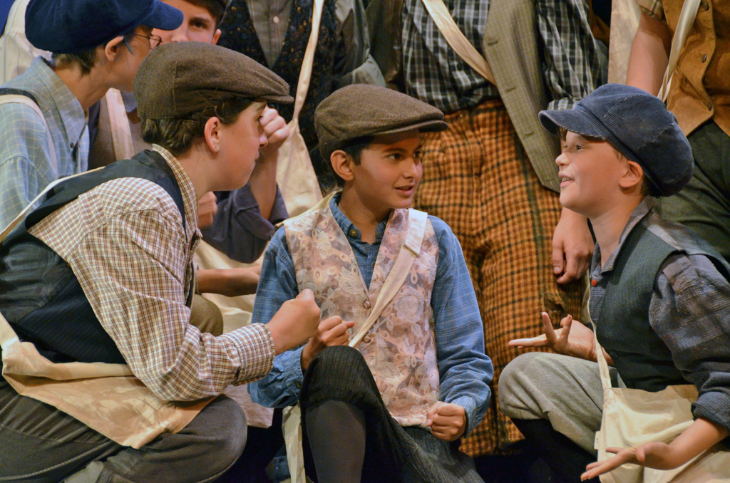 Picture95 – Long Lake Camp For The Arts A group of boys performing on stage