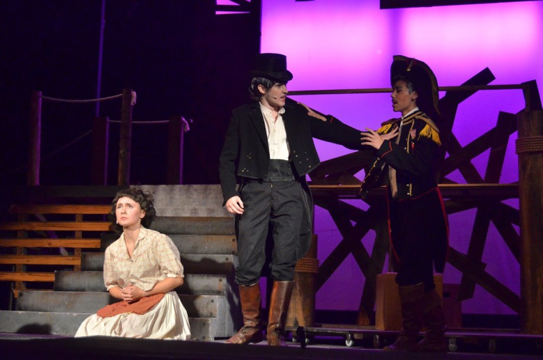 Picture27 – Long Lake Camp For The Arts Campers performing a theatre production on stage